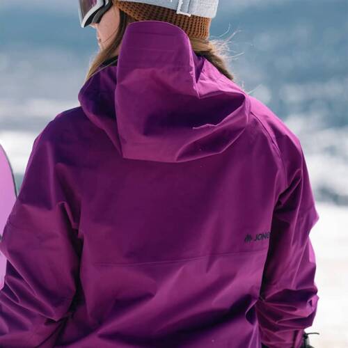 Damska kurtka kangurka snowboard / splitboard JONES Women's MTN Surf Recycled Anorak 2025 | 20K/20K | 2L | deep prurple