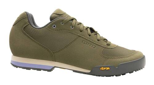 Damskie buty rowerowe GIRO Petra VR | VIBRAM | SPD | trail green / lavender grey