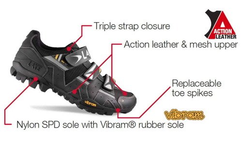 Damskie buty rowerowe LAKE MX167-W VIBRAM MTB SPD