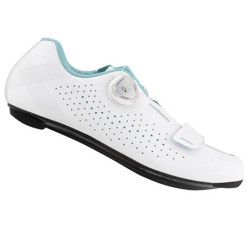 Damskie buty rowerowe szosowe SHIMANO RP5 SH-RP501 BOA CARBON white | UWAGA