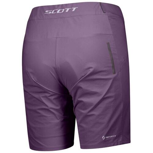 Damskie szorty / spodenki rowerowe SCOTT Shorts W's Endurance ls/fit w/pad + wewnętrzne spodenki z wkładką | MTB / ENDURO / GRAVEL | vivid purple