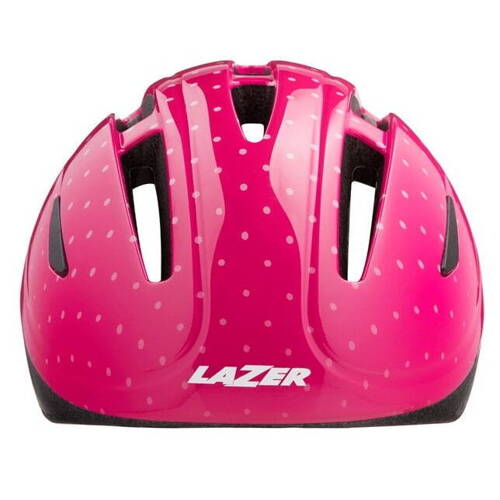 Dziecięcy kask rowerowy LAZER Bob+ pink dots