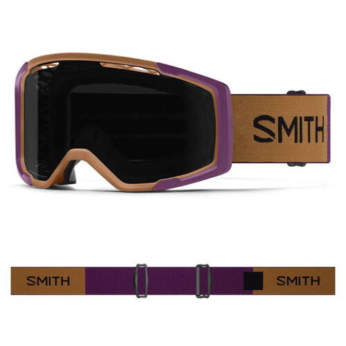 Gogle rowerowe SMITH Rhythm MTB Indigo / Coyote | 2 x SZYBKA: ChromaPOP Sun Black + CLEAR AF | BOX