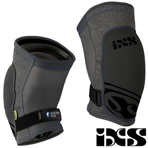 IXS Flow EVO+ Knee Guards | ochraniacze kolan | ENDURO / MTB / E-BIKE | X-MATTER | KEVLAR | grey