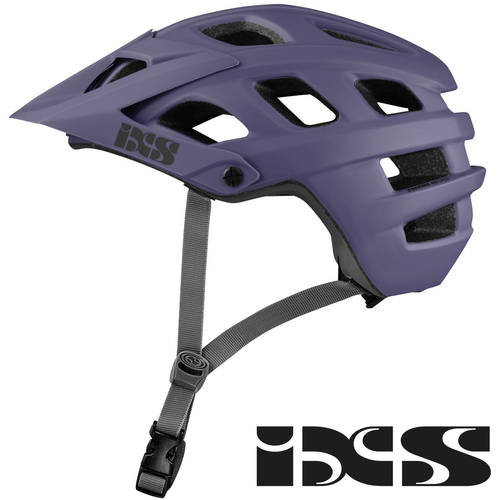 IXS Trail EVO | damski / dziecięcy / juniorski kask rowerowy | MTB / ENDURO | grape | XS / 49-54cm