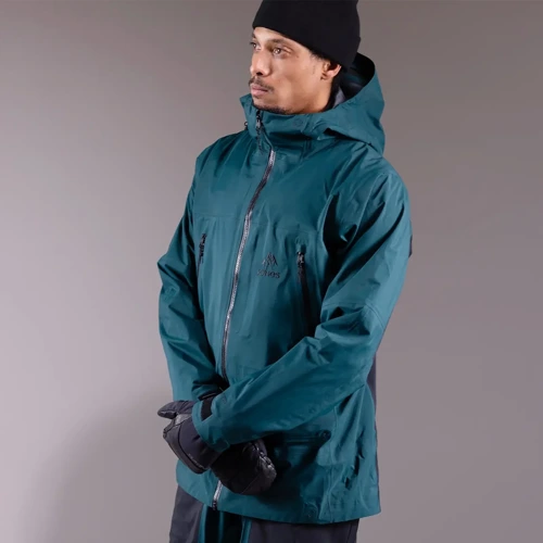 JONES Men's Shralpinist Recycled GORE-TEX ePE Jacket 2025 | kurtka snowboard / splitboard | C-Knit | 3L | pacific teal