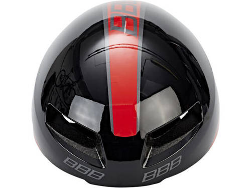 Juniorski / damski kask rowerowy AERO szosowy BBB Tithon BHE-08 | 250g | glossy black / red