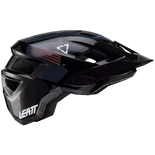 Juniorski kask rowerowy LEATT MTB ALLMtn 1.0 Jr black | ENDURO