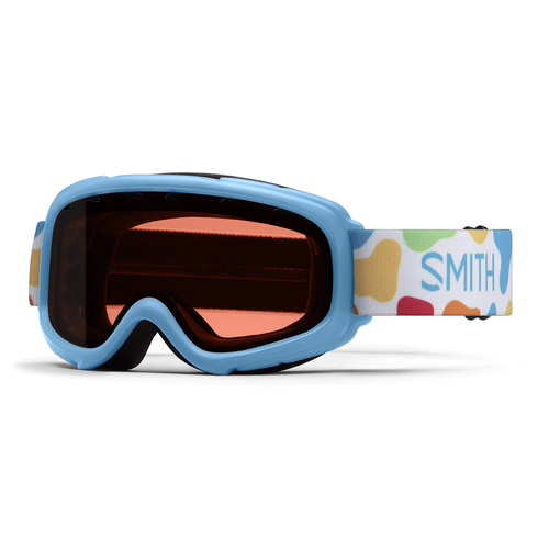 Juniorskie gogle narty / snowboard SMITH Gambler Snorkel Marker Sahpes OTG | RC36