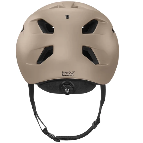 Kask rowerowy BERN Allston | ZIP MOLD+ ® | BOA ® | ALL SEASON | URBAN / E-BIKE | matte sand w/ flip visor