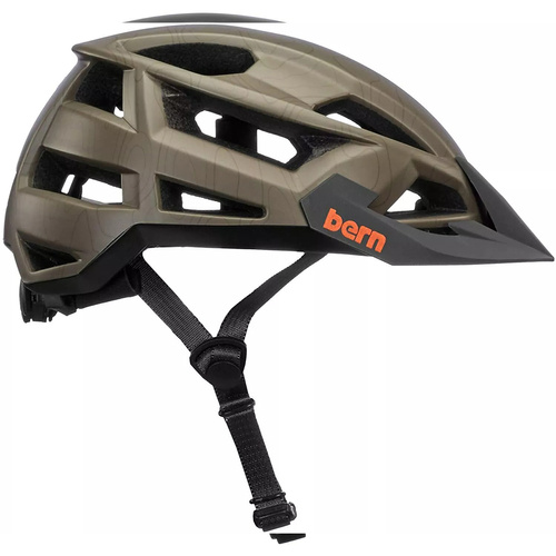 Kask rowerowy BERN FL-1 XC | MIPS ® | BOA ® | ALL SEASON | MTB / XC / XCM | matte earth topo w/ visor