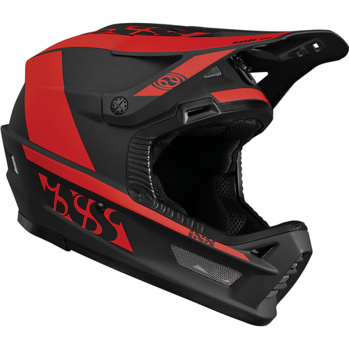 Kask rowerowy IXS Xult DH | full face / FF | red | UWAGA 