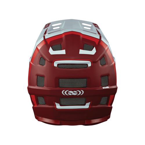 Kask rowerowy IXS Xult | ENDURO / DH | full face / FF | night red / white | M/L