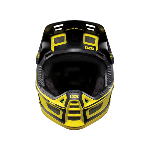 Kask rowerowy IXS Xult | ENDURO / DH | full face / FF | yellow / black | L/XL