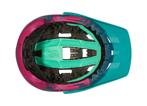 Kask rowerowy LAZER Jackal KC KINETICORE ® | MTB / ENDURO | + mocowanie na KAMERĘ / REFLEKTOR | matte turquoise