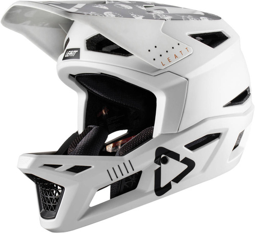 Kask rowerowy LEATT MTB Gravity 4.0 V22 | ENDURO / DH / FF | full face | steel
