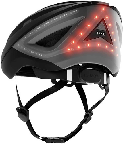 Kask rowerowy LUMOS Kickstartet white | UWAGA: brak pilota i kabla