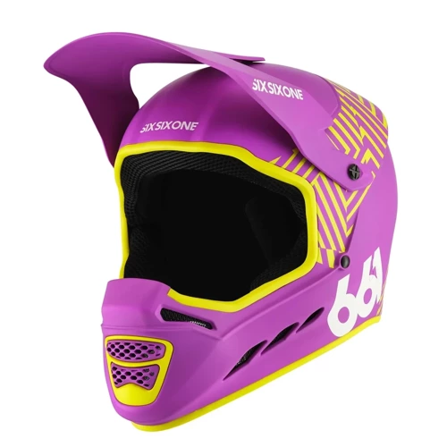Kask rowerowy SIXSIXONE 661 Reset 2023 | DH / ENDURO / MTB / full face | dazzle purple