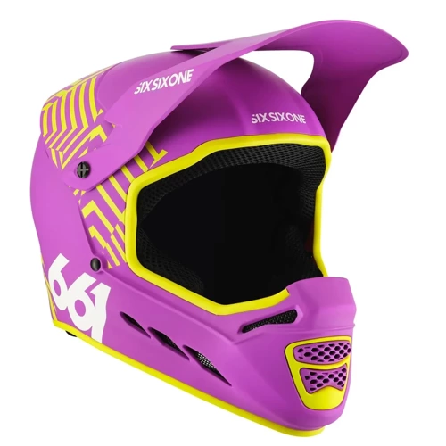 Kask rowerowy SIXSIXONE 661 Reset 2023 | DH / ENDURO / MTB / full face | dazzle purple