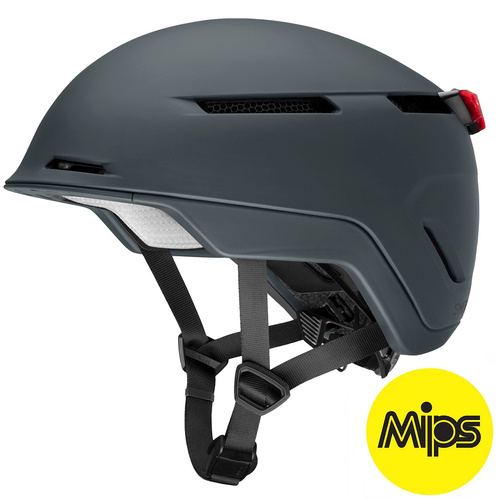 Kask rowerowy miejski / E-bike SMITH Dispatch  MIPS ® | KOROYD ® | LED | matte slate