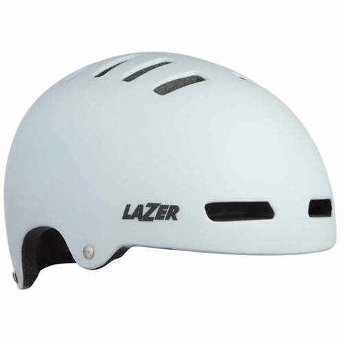 Kask rowerowy miejski LAZER Armor + LED matt white | CITY E-BIKE URABN BMX SKATE IN-LINE 