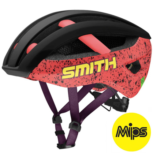 Kask rowerowy szosowy SMITH Network MIPS ® | AEROcore / KOROYD ® | ROAD / GRAVEL | matte archive wildchild