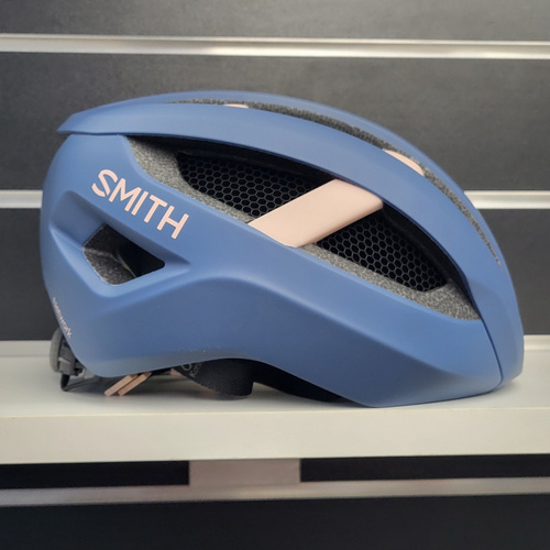 Kask rowerowy szosowy SMITH Network MIPS ® |  AEROcore /  KOROYD ® | ROAD / GRAVEL | matte french navy / rock salt 