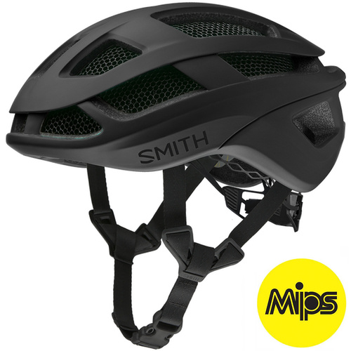 Kask rowerowy szosowy SMITH Trace MIPS ® | KOROYD ® | ROAD / GRAVEL | matte blackout | UWAGA