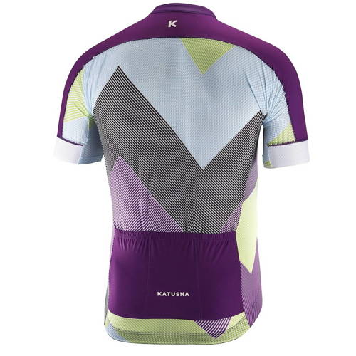 Koszulka kolarska rowerowa KATUSHA Superlight Jersey SS M BE 90 degrees purple