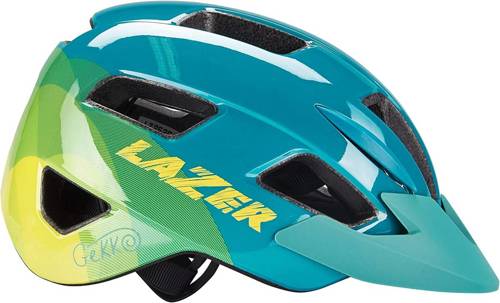 LAZER Gekko | dziecięcy kask rowerowy | blue / yellow