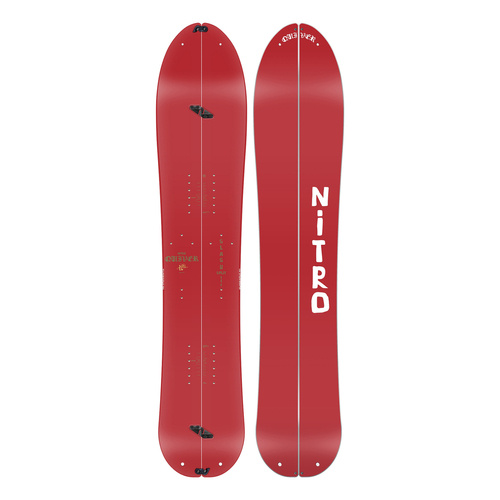 NITRO Slash 3D 156cm 2025 + Vertical by KOHLA | splitboard + foki | EXPERIENCE SPLITSURFING IN 3D!