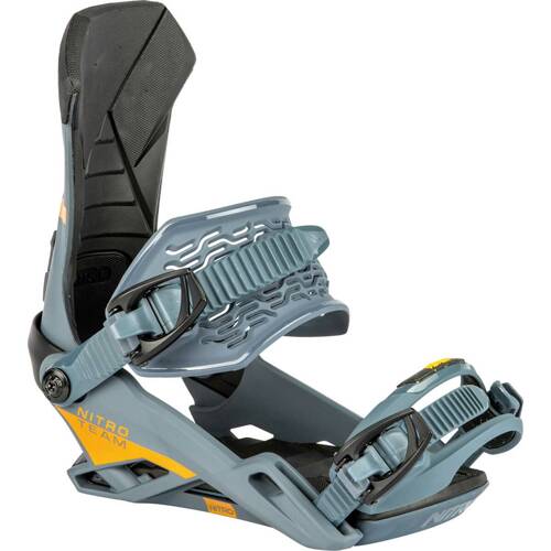 NITRO Team 2025 | wiązania snowboardowe | VIBRAM | ultra black | THE AWARD-WINNING ALL-MOUNTAIN INTERFACE