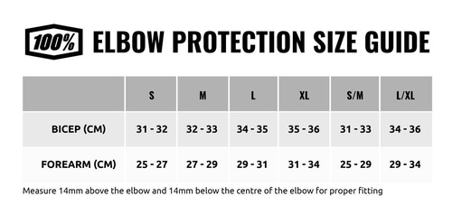 Ochraniacze łokci nałokietniki 100% TeraTec Elbow Guards | SMART SHOCK | Level 1 | grey heather / black