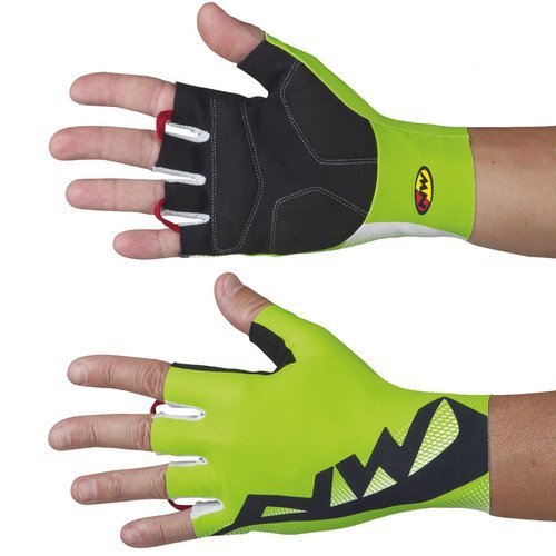 Rękawiczki rowerowe NORTHWAVE Extreme Graphic Gloves green