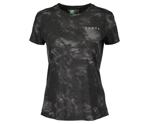 SCOTT DRI Tie Dye Women's Tee | damska koszulka turystyczno-sportowa | black