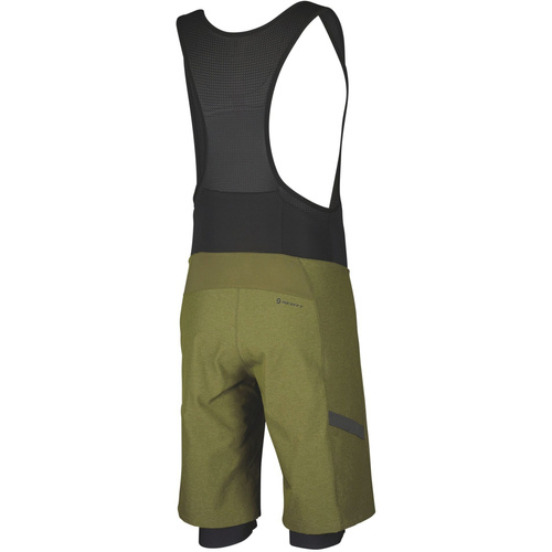 SCOTT Gravel Hybrid +++ Men's Shorts |  spodenki rowerowe | 2 in 1 | fir green/black