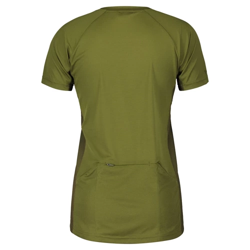 SCOTT Trail Flow Pro SS Women's Shirt | damska koszulka rowerowa | fir green