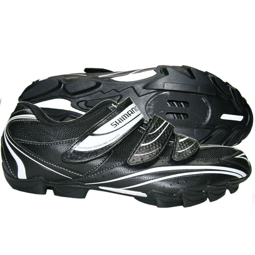 SHIMANO SH-M077LW | buty rowerowe | MTB | SPD | black / white