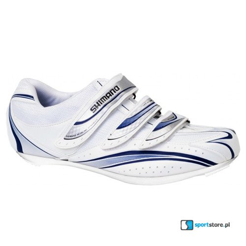 SHIMANO SH-R077WB | buty rowerowe szosowe | white / blue