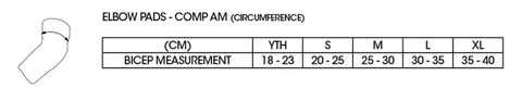 SIXSIXONE 661 Comp AM Elbow | dziecięce / juniorskie ochraniacze łokci | black