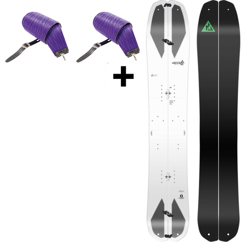 Splitboard + foki / NITRO Vertical 2025 + foki: Vertical by KOHLA | THE ULTIMATE HIGH-ALPINE SPEED MACHINE | 158 / 162