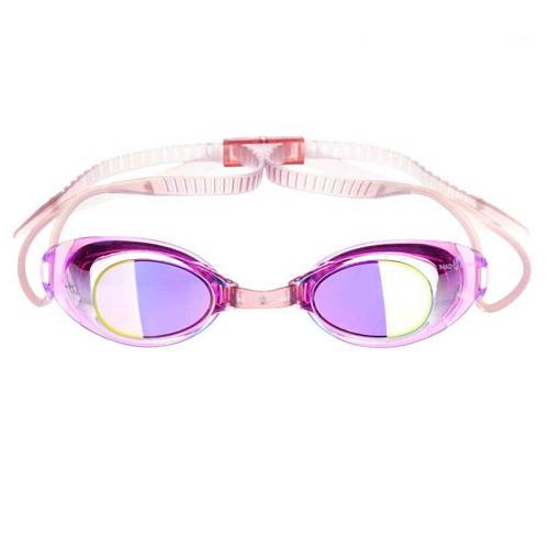 Startowe okularki pływackie MAD WAVE Liquid Racing Mirror violet