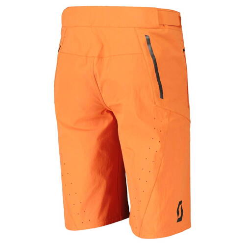 Szorty / spodenki rowerowe SCOTT Shorts M's Endurance ls/fit w/pad + wewnętrzne spodenki z wkładką | MTB / ENDURO / GRAVEL | flash orange