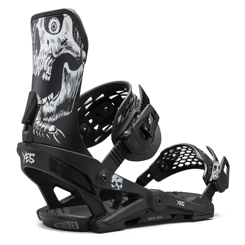 Wiązania snowboardowe YES x NOW x LOBSTER Select KOWALCHUK 2025 | SkateTech ® | black