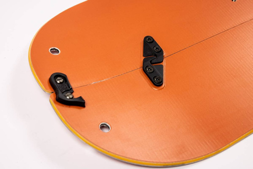 ZESTAW NITRO 2023: splitboard & foki / NITRO Slash 3D & Vertical by KOHLA + wiązania xSPARK Vertical + pucki IBEX
