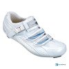Damskie buty szosowe rowerowe SHIMANO SH-WR41 white/blue