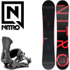 ZESTAW NITRO 2023: snowboard Team PRO + wiązania Team ULTRA BLACK